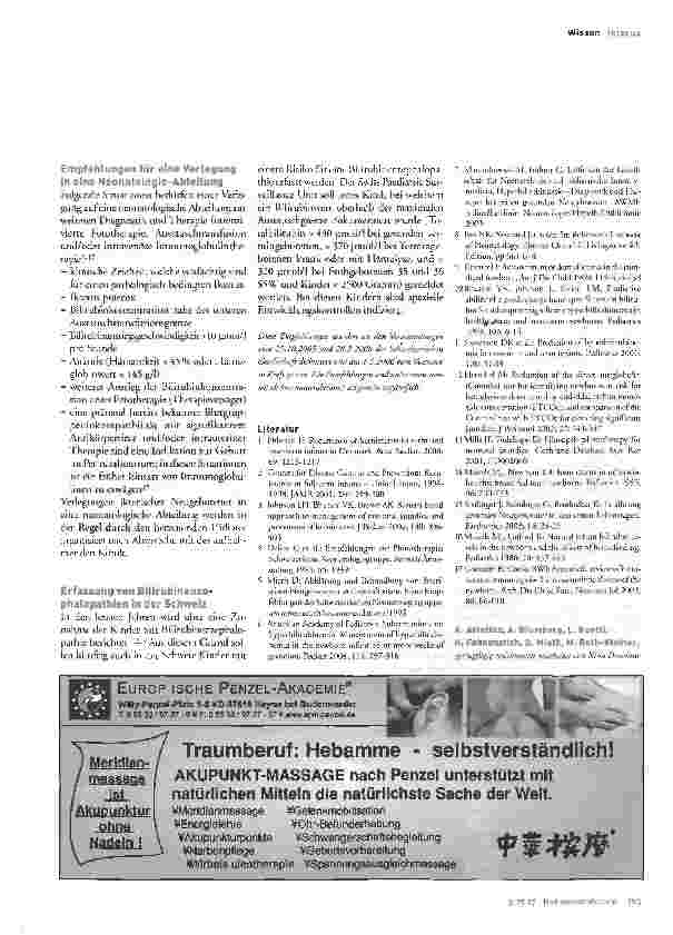 Vorschauseite 5: Abklärung und Behandlung von ikterischen Neugeborenen ab 35 SSW*