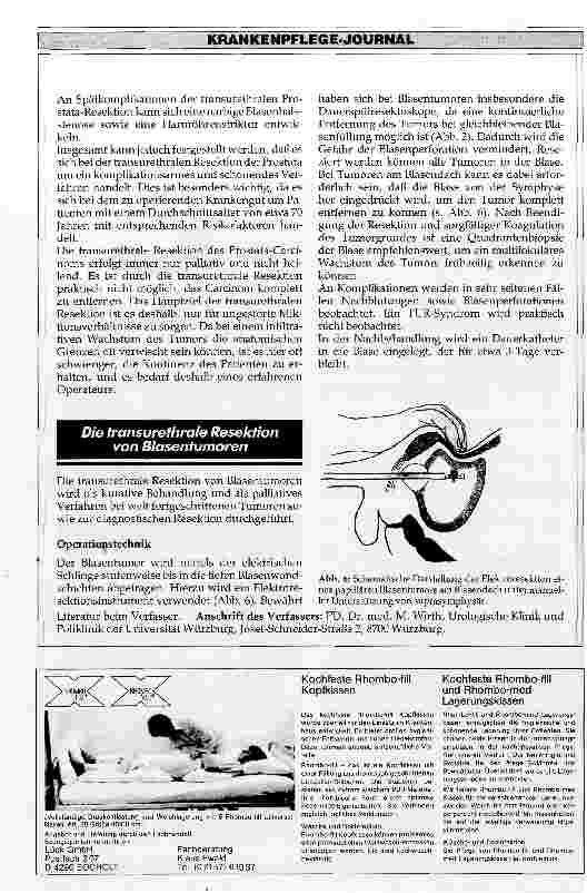 Vorschauseite 3: Transurethrale Operationstechniken bei Tumoren der Blase und der Prostata