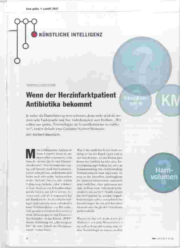 Vorschauseite 1: Wenn der Herzinfarktpatient Antibiotika bekommt
