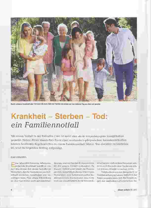Vorschauseite 1: Krankheit Sterben Tod: ein Familiennotfall