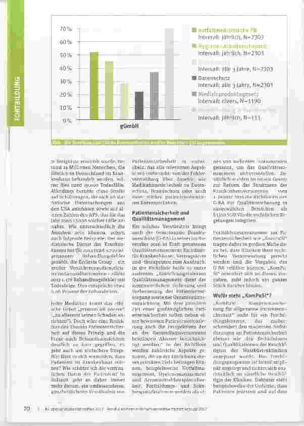 Vorschauseite 2: Nachhaltige Fortbildung fördert Patientensicherheit