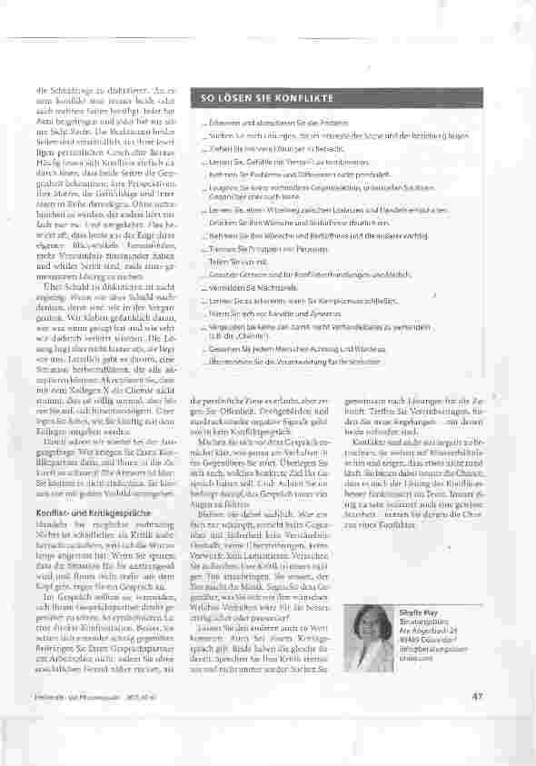 Vorschauseite 2: Knatsch im Job