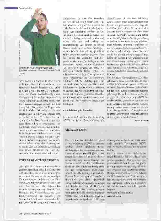 Vorschauseite 3: Wenn der Zappelphilipp erwachsen wird