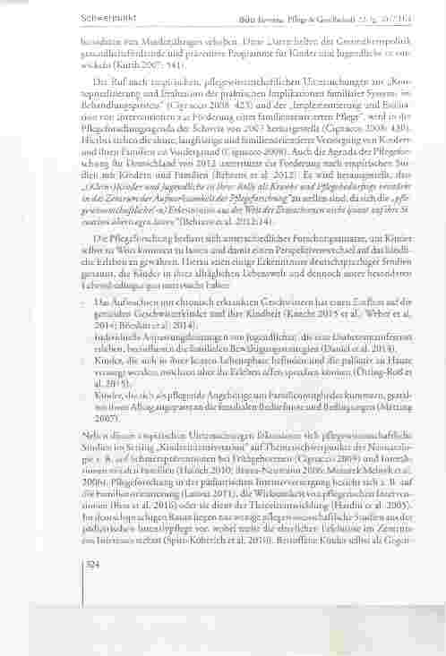 Vorschauseite 4: Pflegeforschung mit akut kritisch kranken Kindern auf Kinderintensivstationen Forschungsethische Herausforderungen