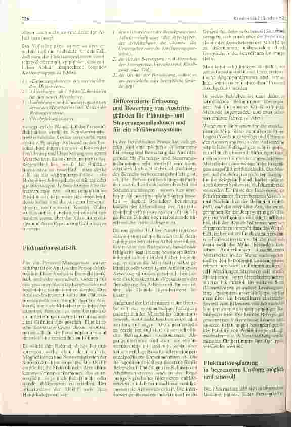 Vorschauseite 4: Personalfluktuation-Bedeutung, statistische Erfassung und Steuerungsmöglichkeiten