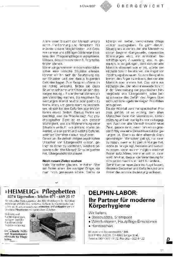 Vorschauseite 3: Psychische Hintergründe bei Übergewicht