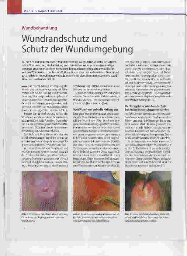 Vorschauseite 1: Wundrandschutz und Schutz der Wundumgebung
