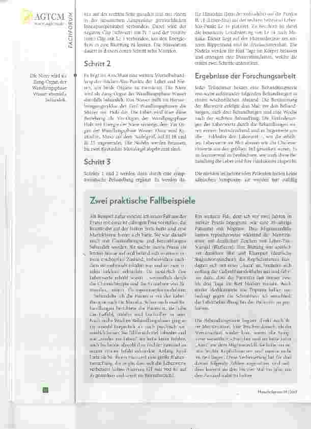 Vorschauseite 2: Manakas Behandlung erhöhter Leberenzyme im Test Erfahrungsbericht aus der Praxis