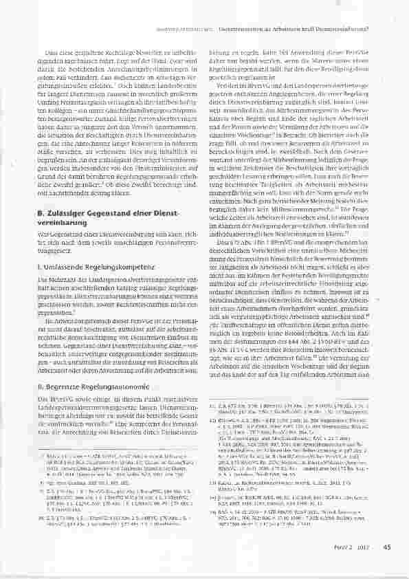 Vorschauseite 2: Dienstreisezeiten als Arbeitszeitkraft Dienstvereinbarung?