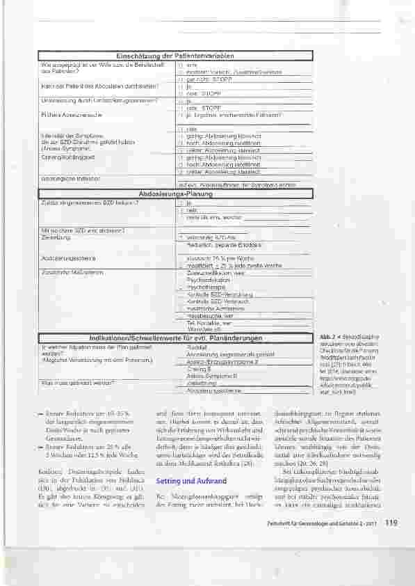 Vorschauseite 5: Benzodiazepine absetzen im Alter