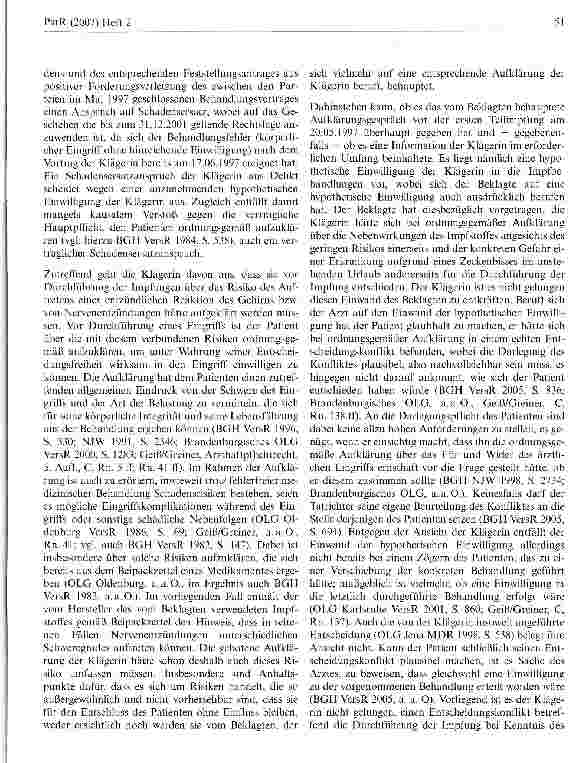 Vorschauseite 3: Aufklärung bei Zeckenschutzimpfung