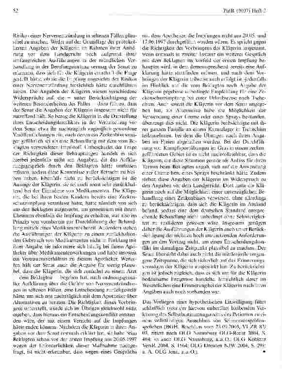 Vorschauseite 4: Aufklärung bei Zeckenschutzimpfung