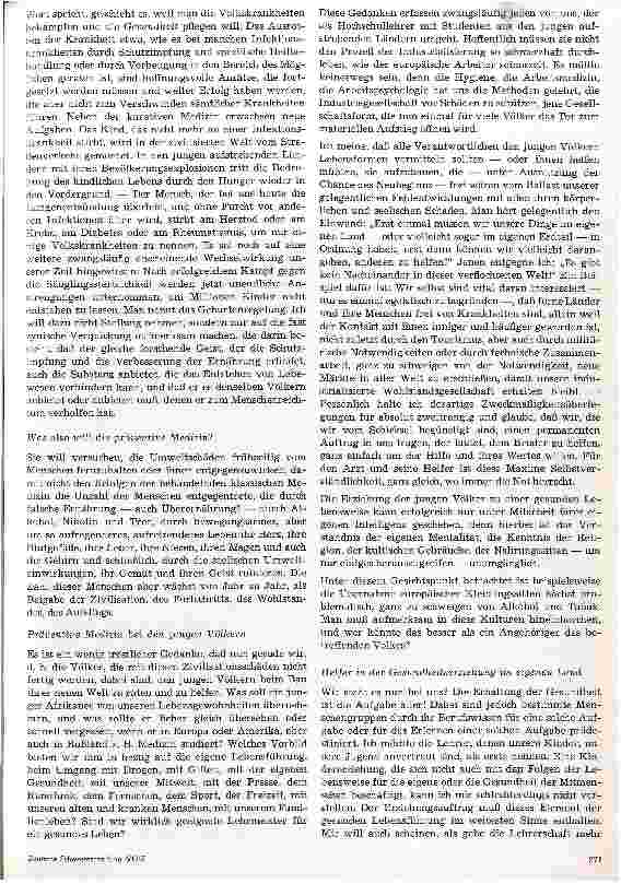 Vorschauseite 2: Gesundheit - gemeinsame Aufgabe aller