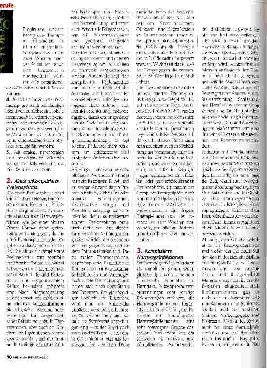 Vorschauseite 3: Was wissen wir über Harnwegsinfektionen?