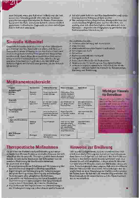 Vorschauseite 2: Die Pflege von Parkinson-Erkrankten Check Pflegepraxis