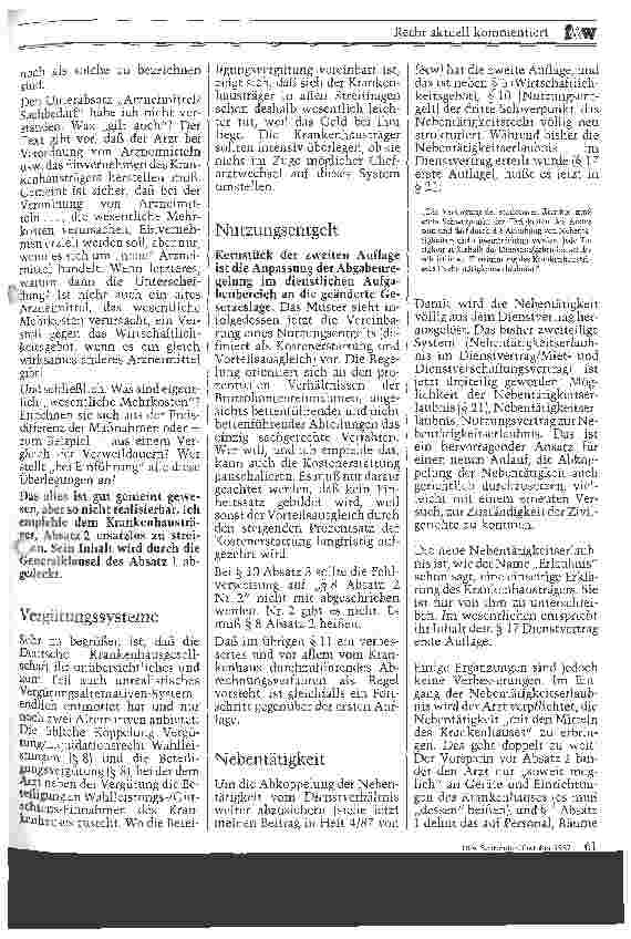 Vorschauseite 2: Chefarztverträge