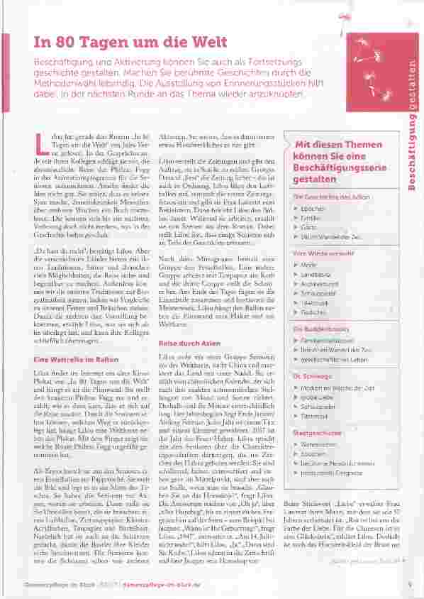 Vorschauseite 1: In 80 Tagen um die Welt