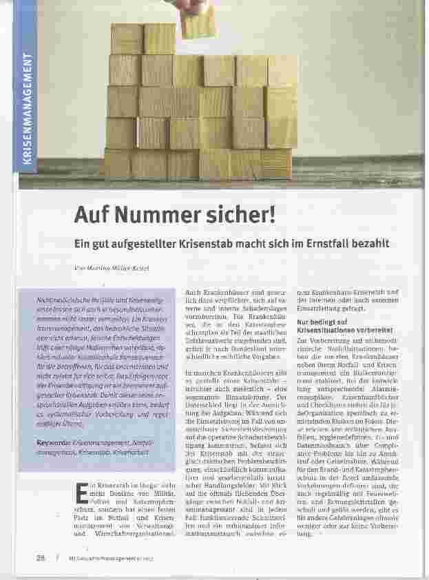 Vorschauseite 1: Auf Nummer sicher!