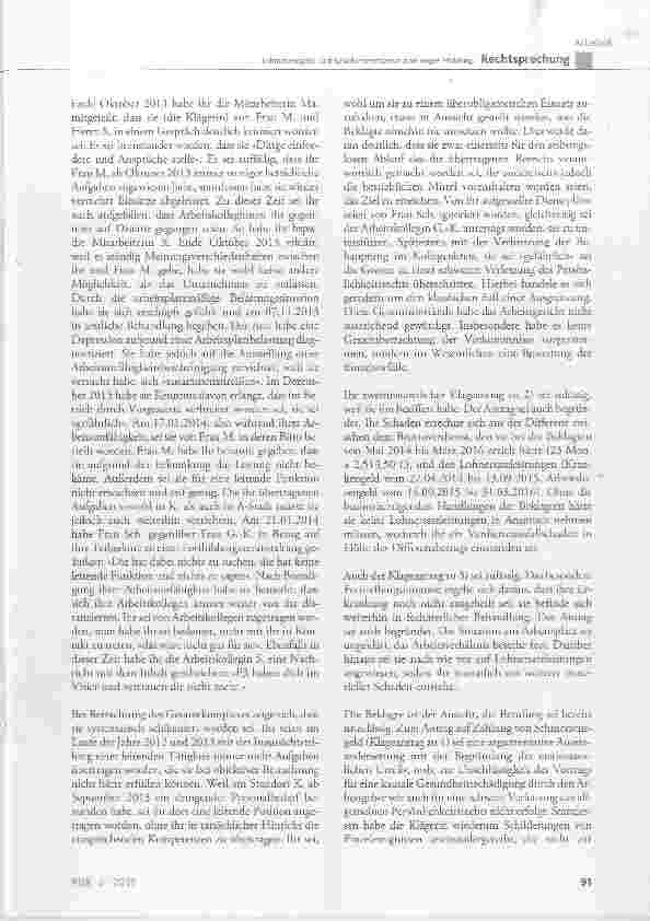 Vorschauseite 4: Schmerzensgeldund Schadensersatzansprüche wegen Mobbings