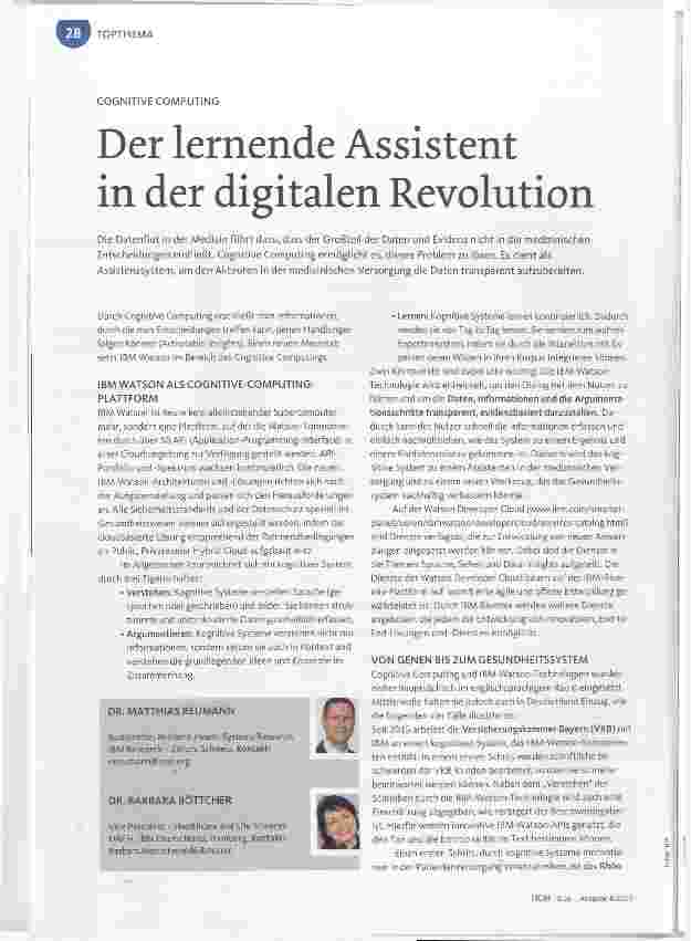 Vorschauseite 1: Der lernende Assistent in der digitalen Revolution