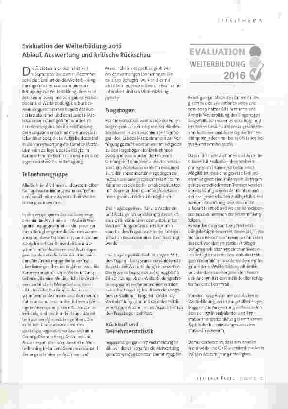 Vorschauseite 2: QUO VADIS?