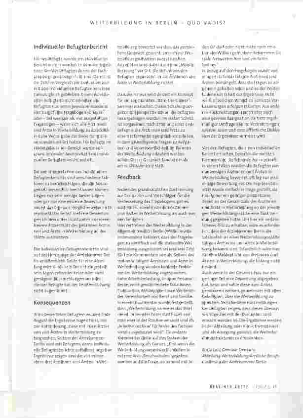 Vorschauseite 6: QUO VADIS?