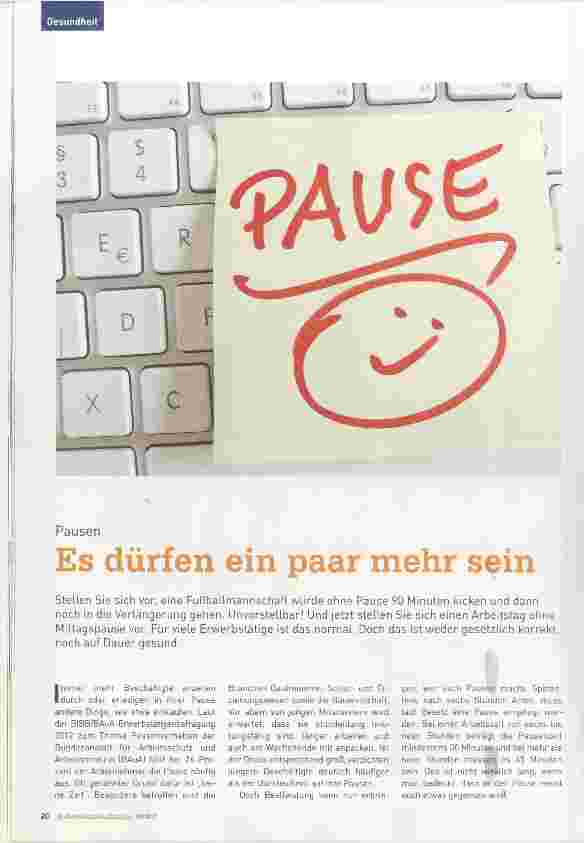 Vorschauseite 1: Es dürfen ein paar mehr sein