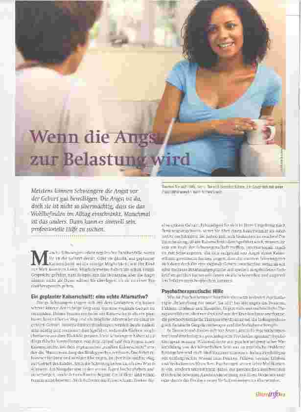 Vorschauseite 1: Wenn die Angst zur Belastung wird