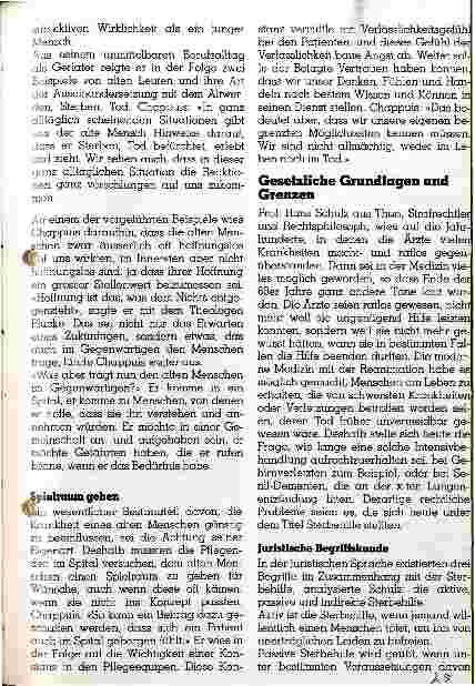 Vorschauseite 3: Sterbehilfe als Lebenshilfe Zusammenfassung der Kongressreferate