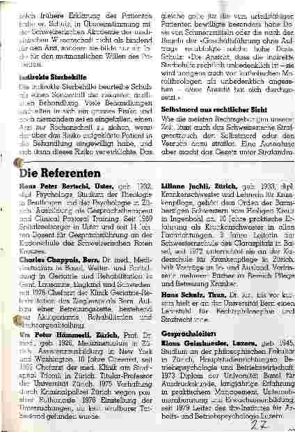 Vorschauseite 5: Sterbehilfe als Lebenshilfe Zusammenfassung der Kongressreferate