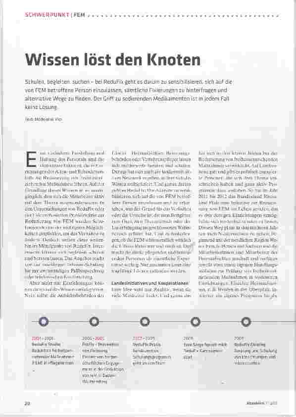 Vorschauseite 1: Wissen löst den Knoten
