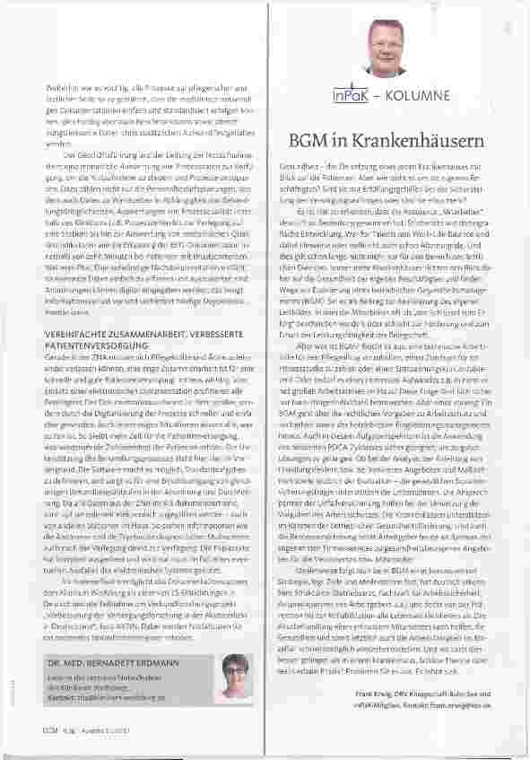 Vorschauseite 2: DAS KONZEPT DER ZENTRALEN NOTAUFNAHME (TEIL 3) Ausgedient: Patientenakte