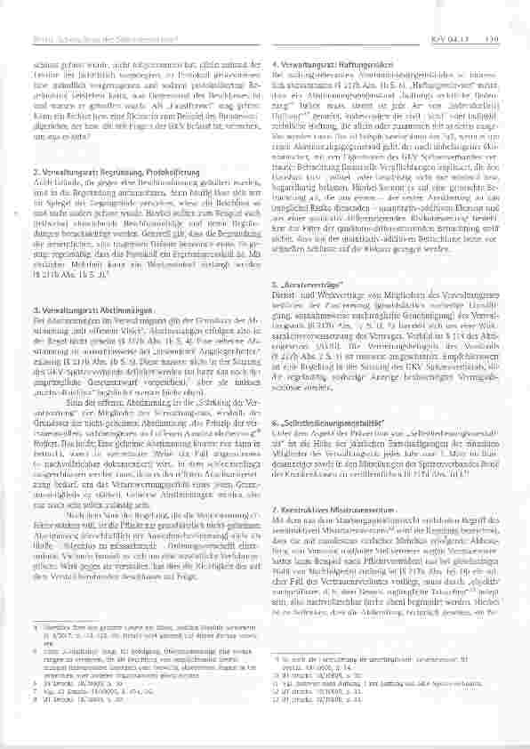 Vorschauseite 2: Schwächung der Selbstverwaltung?