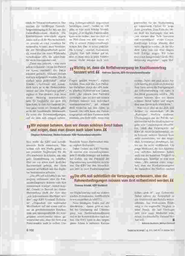 Vorschauseite 2: Den ärztlichen Sachverstand nutzen