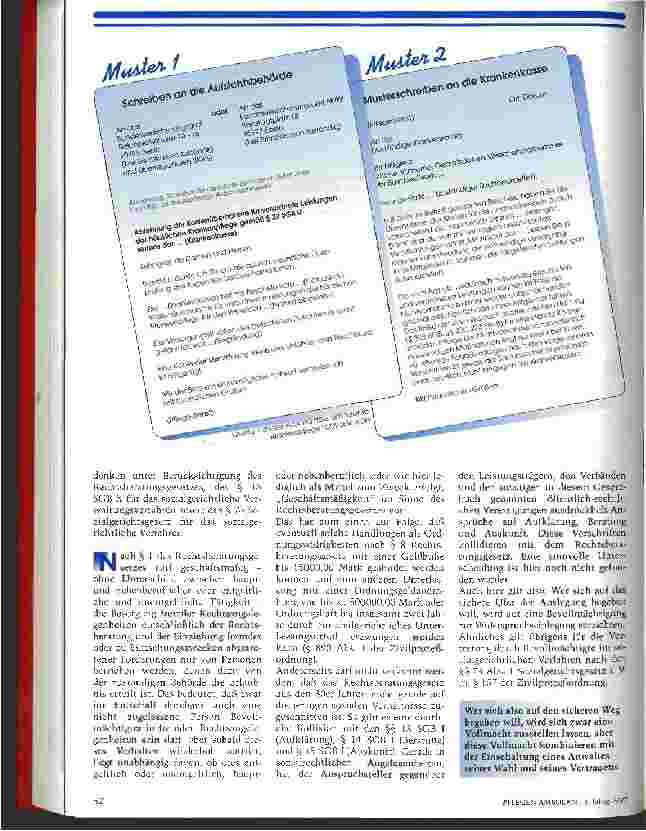 Vorschauseite 4: Was tun, wenn die Kasse die Leistungen nicht bewilligt?