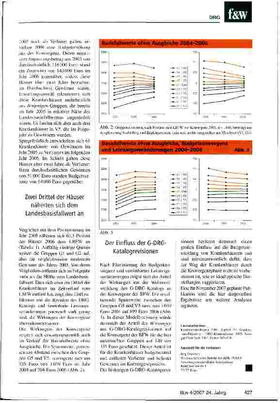 Vorschauseite 3: Die Katalogrevision beeinflusst die Konvergenz