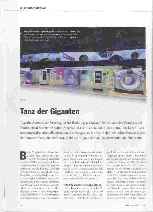 Vorschauseite 1: Tanz der Giganten