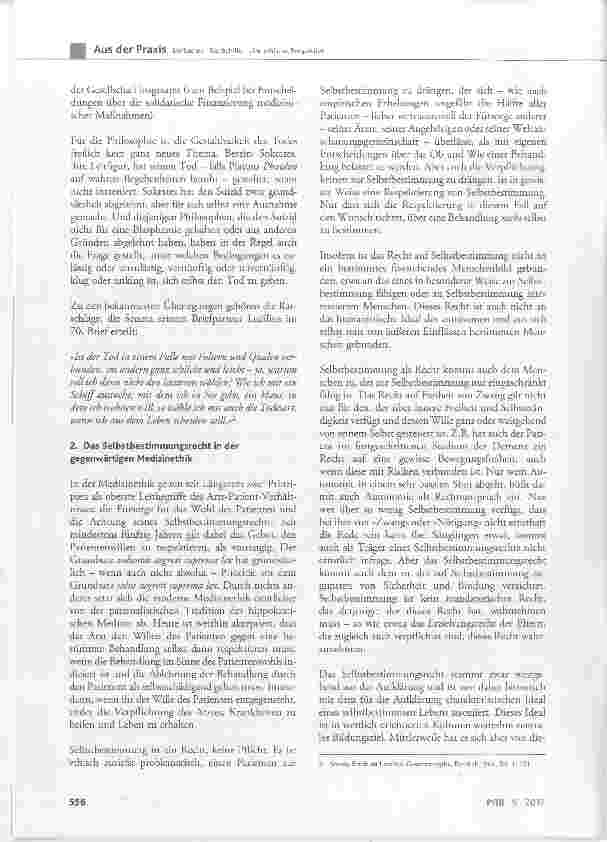 Vorschauseite 2: Sterbehilfe eine ethische Perspektive