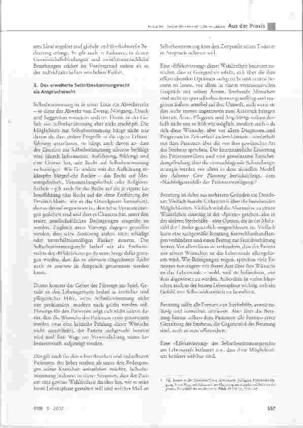 Vorschauseite 3: Sterbehilfe eine ethische Perspektive