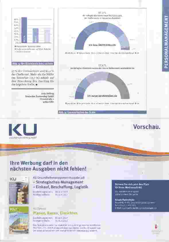 Vorschauseite 3: 4 von 5 Klinikärzte offen für Stellenwechsel