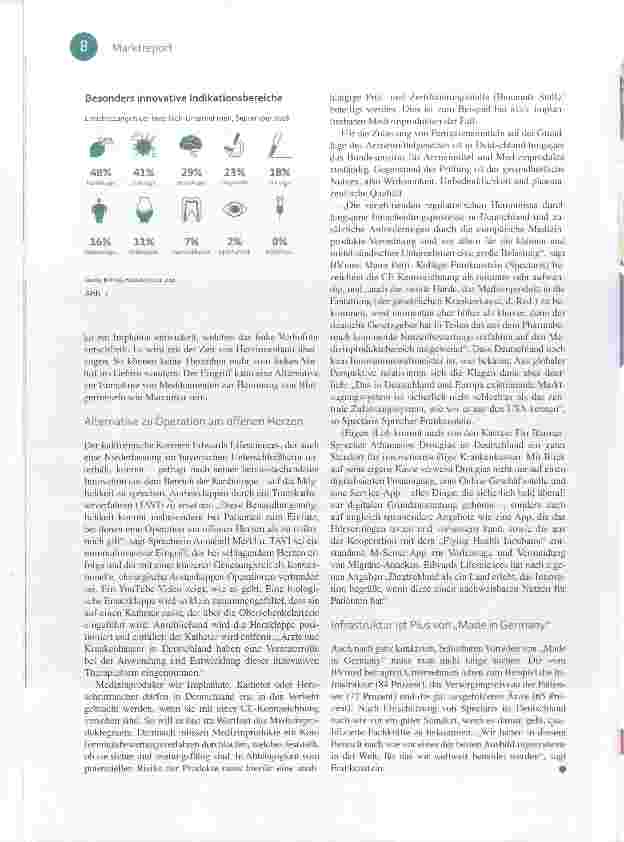 Vorschauseite 3: Vorreiter Kardiologie Neues in Aussicht