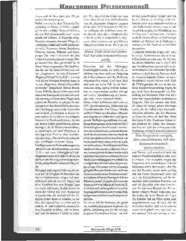 Vorschauseite 5: Der Pflegeberuf im Wandel der Zeit