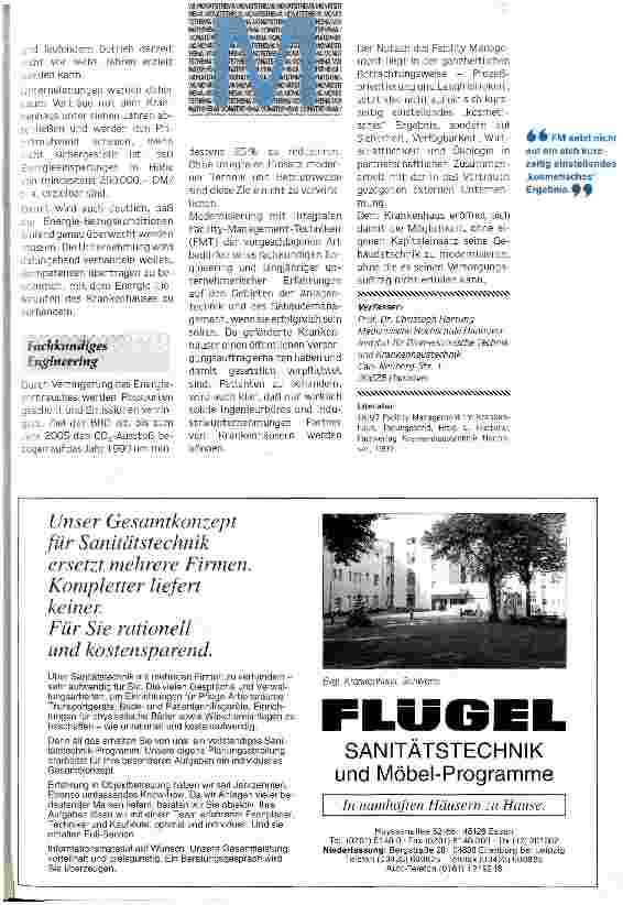 Vorschauseite 3: Modernisierung der Energieversorgungsanlagen von Krankenhäusern mittels Facility Management Aukf dem neuesten Stand der Gebäudetechnik ohne eigenen Kapitaleinsatz