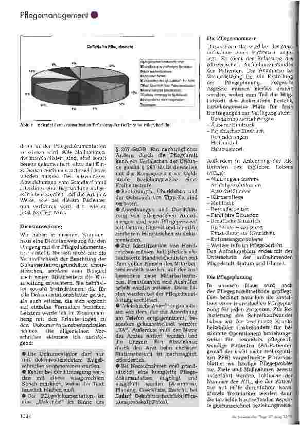 Vorschauseite 2: Qualitätssicherung in der Pflegedokumentation -Eine Anleitung zur praktischen Durchführung-