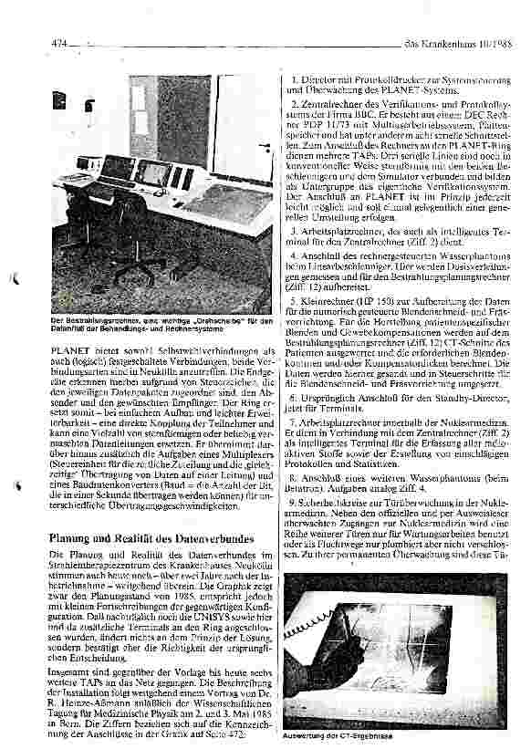 Vorschauseite 5: Planet im Krankenhaus Neuköln (Private Lokal Area Network)