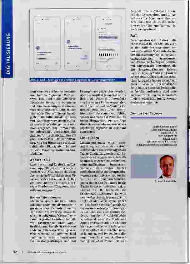 Vorschauseite 4: Computerbasierte Diagnoseunterstützung für Arzte und Patienten