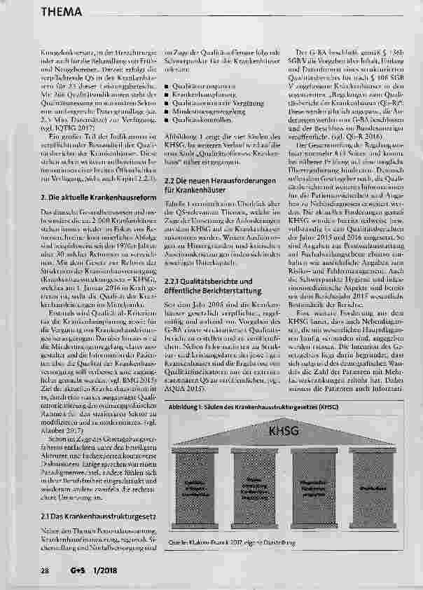 Vorschauseite 2: Qualitätsoffensive Krankenhaus