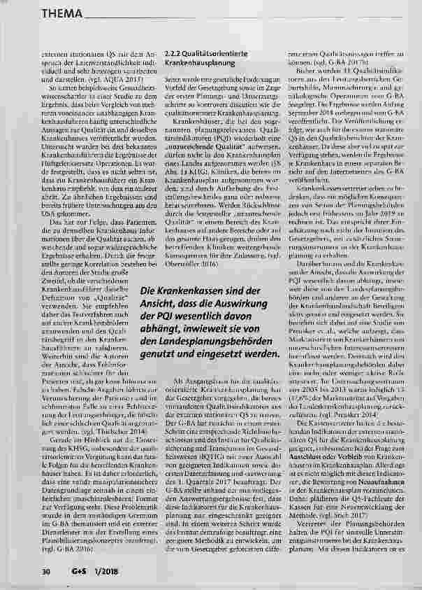 Vorschauseite 4: Qualitätsoffensive Krankenhaus