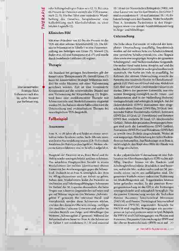 Vorschauseite 3: Neurogenes Thoracic-outlet-Syndrom