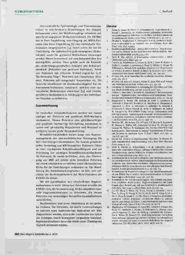 Vorschauseite 6: Mechanismen der Resistenzentwicklung; Multiresistenter Erreger und Konsequenzen für die Praxis